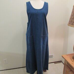 CJ Banks Cotton/Lyocell Tank Jumper Maxi 16W
